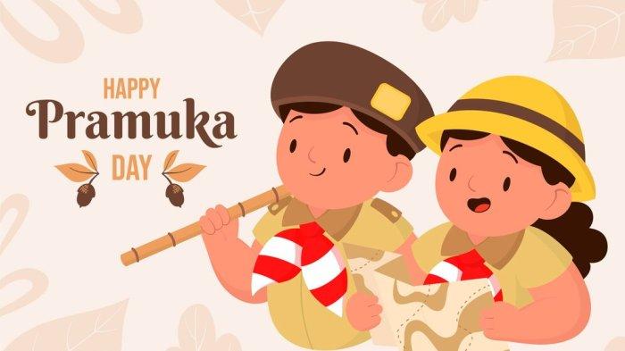 PANTUN HARI PRAMUKA - Ilustrasi peringatan Hari Pramuka Sedunia dari Freepik.com, Jumat (21/2/2025). Baca kumpulan pantun berikut ini,  bagikan ke teman atau jadikan caption unggahan di sosmed untuk memperingati Hari Pramuka tanggal 14 Agustus 2025.