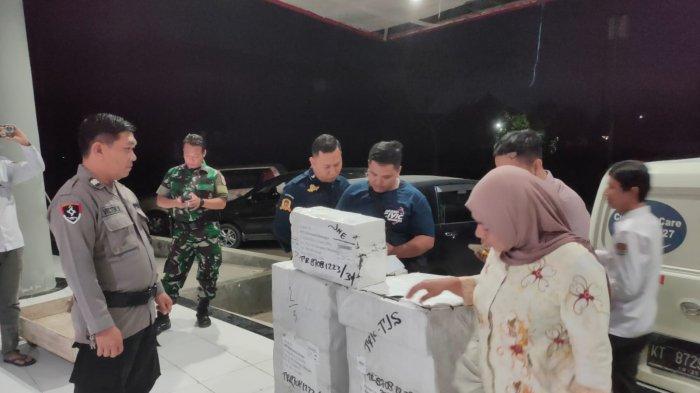Logistik Pemilu 2024 Tiba di Gudang KPU Bulungan, Dijaga Empat Petugas Secara Bergantian