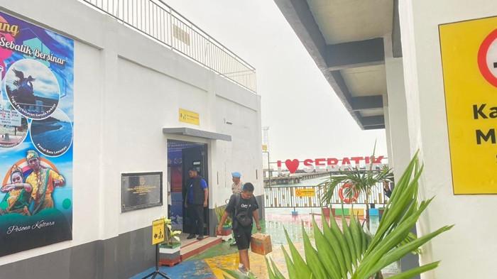 Pelabuhan Sungai Nyamuk yang berada di Desa Pancang 040626