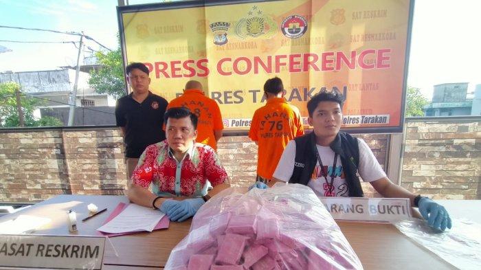 Polres Tarakan Sita 1700 Pcs Kosmetik Ilegal Asal Filipina, 2 Pelaku Ditangkap, Siap Kirim Samarinda