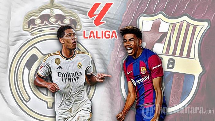 Real Madrid vs Barcelona, Bellingham dkk Menuju Juara, Lamine Yamal Siap Curi Panggung El Clasico