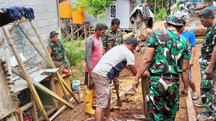 Pembangunan Dudukan Profil Sumur 1 TMMD ke-126 di Tana Tidung Capai 46 Persen