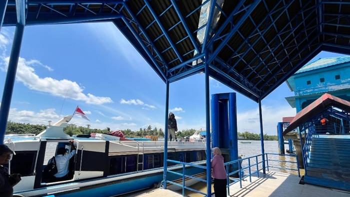 JADWAL SPEEDBOAT – Suasana di Pelabuhan Kayan II Tanjung Selor belum lama ini. Berikut update jadwal speedboat Tanjung Selor ke Tarakan melalui Pelabuhan Kayan II, pada Selasa (3/3/2026) siang ini. (TribunKaltara.com / Desi Kartika Ayu Nuryana)