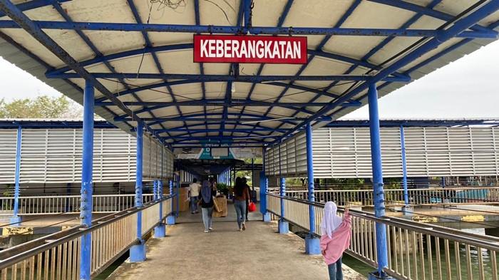 JADWAL SPEEDBOAT – Suasana di Pelabuhan Liem Hie Djung Nunukan, saat diabadikan TribunKaltara.com beberapa waktu lalu. 10 speedboat setiap hari melayani rute Nunukan – Tarakan mulai pukul 07.20 hingga 14.15 Wita, dengan durasi perjalanan sekitar tiga jam. (TribunKaltara.com/Fatimah Majid)