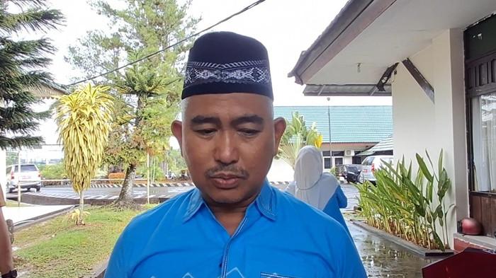 Wali Kota Tarakan, Khairul saat diwawancarai media