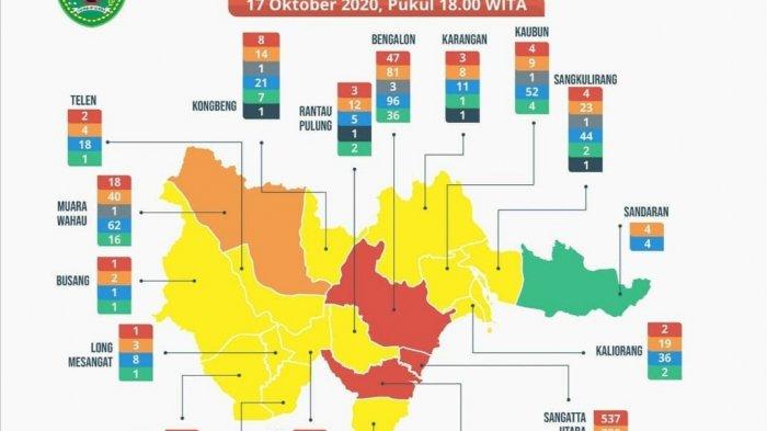 Tambah 19, Kasus Covid-19 Kutim Jadi 776, 1 Tahanan Polres Kutim Terkonfirmasi Positif Virus Corona