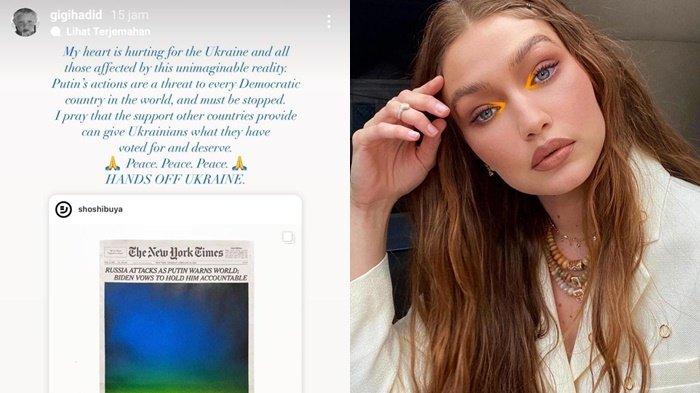 Profil Gigi Hadid, Model Berdarah Palestina Amerika yang Ikut Bersuara Atas Konflik Rusia VS Ukraina