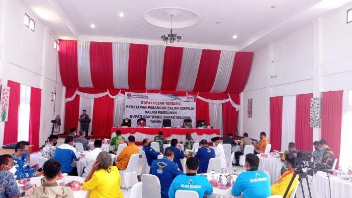 Rapat Penetapan Bupati Terpilih, Ketua KPU Malinau Lasinias Jamin Netralitas Penyelenggara Pilkada