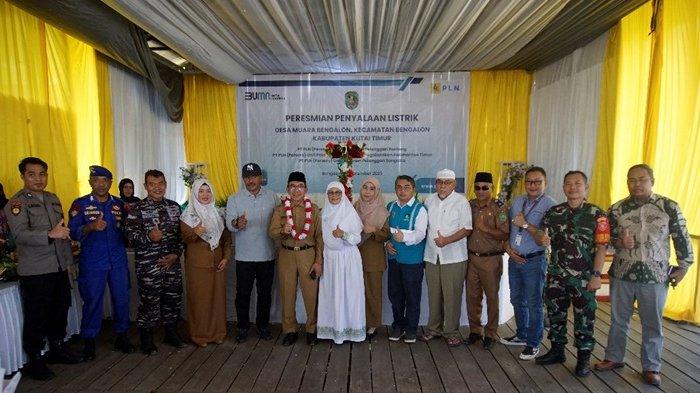 Warga Desa Muara Bengalon Resmi Nikmati Listrik PLN Tepat di Hari Pelanggan Nasional