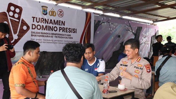 Sambut Hari Bhayangkara ke-78, Polda Kaltara Laksanakan Lomba Domino Antar Media