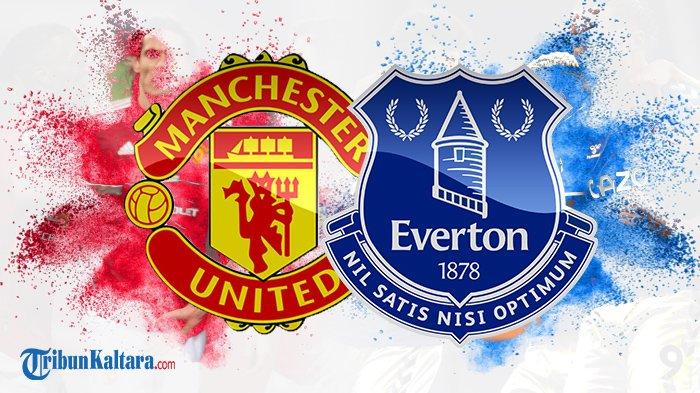 MAN UNITED DIGEBUK - Ilustrasi logo Man United vs Everton. Berikut ini alasan terbaru Ruben Amorim seusai Manchester United digebuk Everton di pekan ke-12 Liga Inggris atau Premier League 2025/2026.  (TribunKaltara.com)