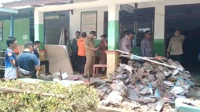 Bupati Malinau Wempi W Mawa Tinjau Dampak Banjir di 4 Kecamatan, Fasyankes Hingga Sekolah Terdampak