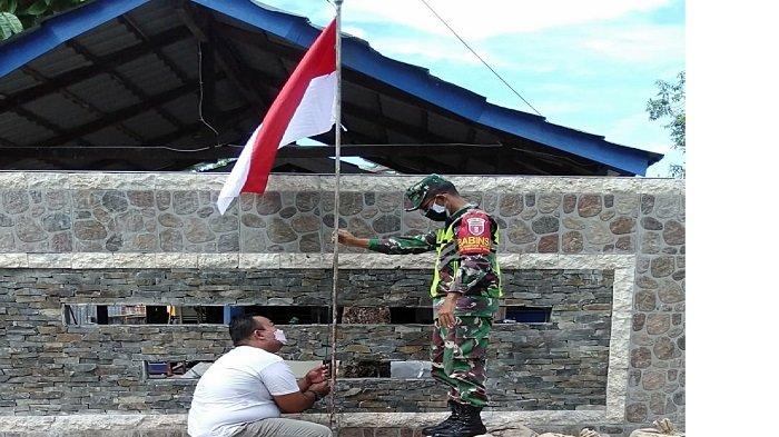 Menjelang HUT ke-76 Kemerdekaan RI, Kodim Tarakan Ajak Warga Kibarkan Bendera Merah Putih