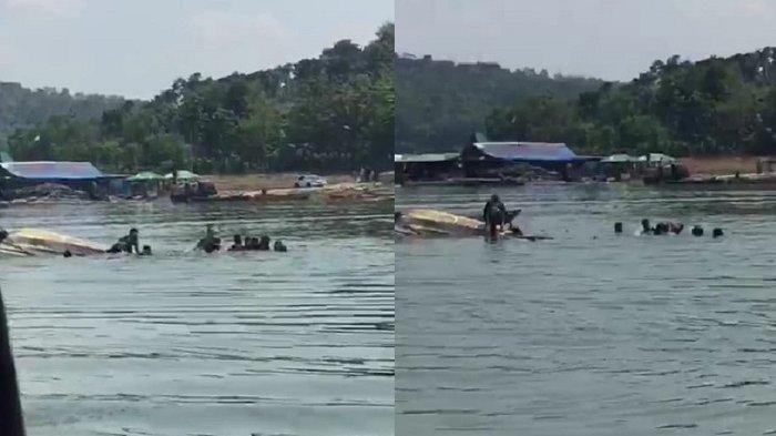 Perahu Mengangkut 20 Orang Penumpang Terbalik di Waduk Kedung Ombo Boyolali, 9 Orang Belum Ditemukan