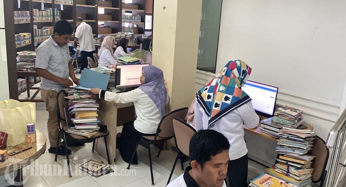 Stock Opname 25.578 Koleksi Buku, Layanan Perpustakaan Nunukan Ditutup Sementara