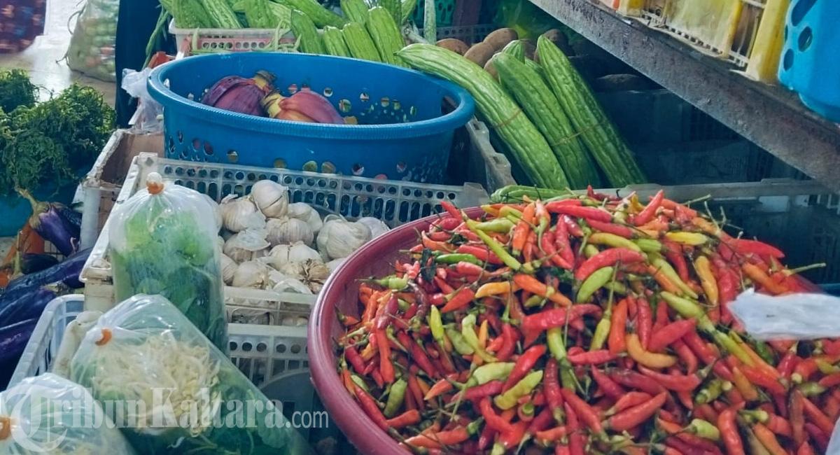 Harga Cabai di Pasar Imbayud Taka Tana Tidung Kaltara Meroket, Rp100 Ribu Per Kg