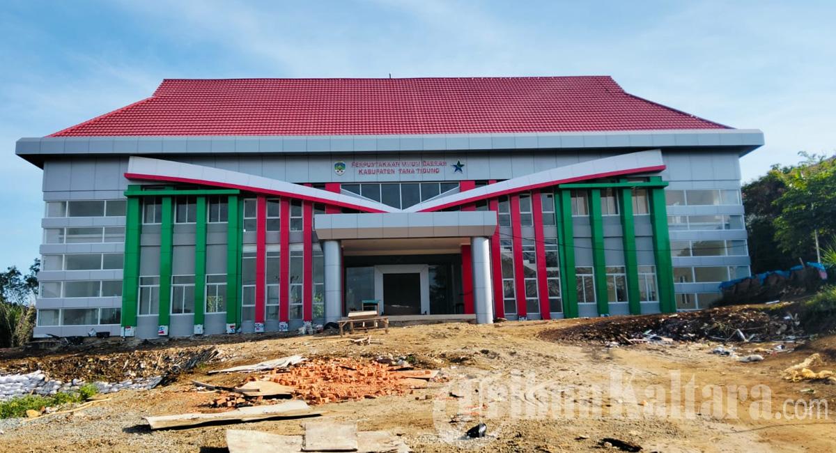 Progres Pembangunan Perpustakaan Daerah Tana Tidung Capai 100 Persen, Tinggal Isi Fasilitas