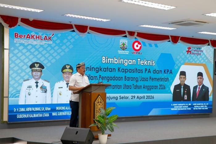 Percepat Pembangunan, Wagub Kaltara Ingkong Ala Minta Pengadaan Lebih Efektif dan Transparan 
