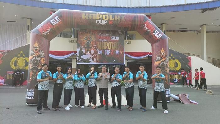 Bripda Restu Vanelias Atlet Polda Kaltara Raih Juara di Kejurnas Pencak Silat Kapolri Cup Tahun 2024