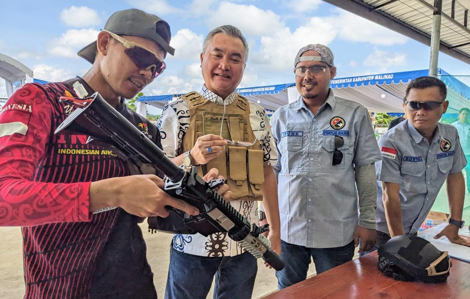 Meriahkan Expo dan 3 Tahun Kepemimpinan Wempi-Jakaria, Inassoc Malinau Gelar Eksebisi Airsoft Gun