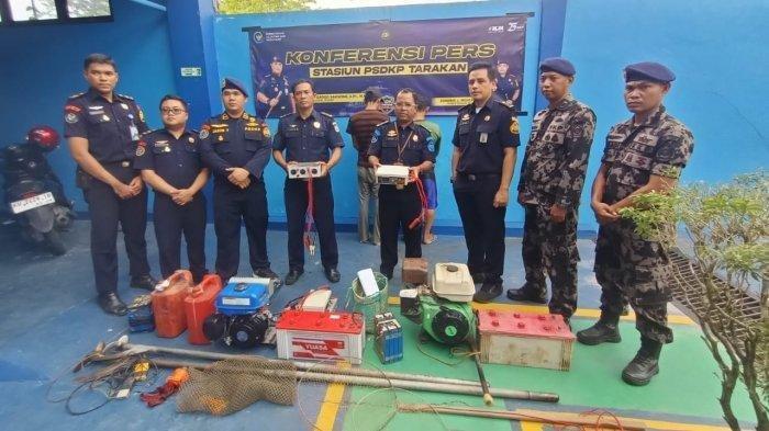 PSDKP Tarakan di Tahun 2024 Catat 7 Kasus Destructive Fishing Dipindana, Ada Masuk Tahap P21