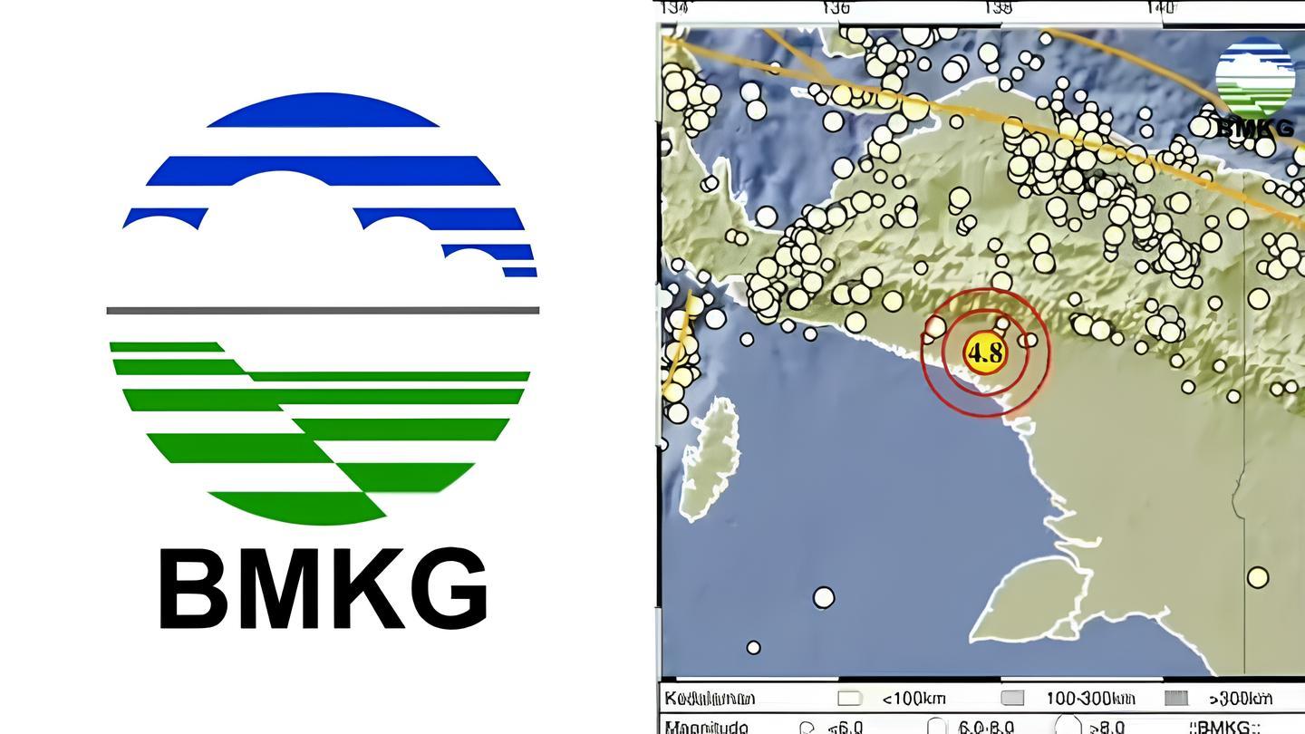 Gempa Hari Ini Magnitudo 4.8 Hantam Nduga Papua di Kedalaman 12 Km, Cek Pusat Gempa Terkini via BMKG