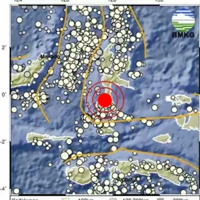 Baru Saja Gempa Terkini Labuha Maluku Utara Kedalaman 10 Km, Cek Info BMKG