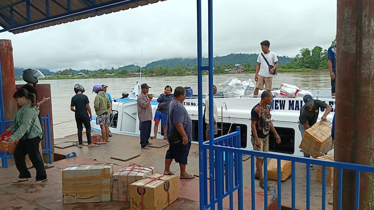 Tercatat 109 Persen Kenaikan Pengguna Jasa Speedboat di Malinau, Tiga Tahun Terakhir Ini