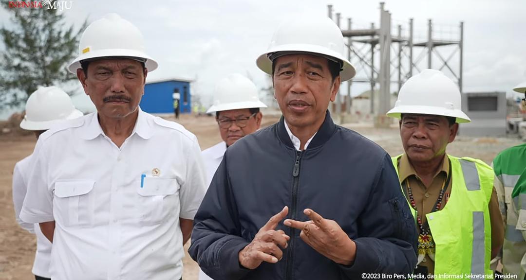 Kunjungi KIPI Tanah Kuning-Mangkupadi, Presiden Jokowi Sebut Masa Depan Indonesia Ada di Kaltara