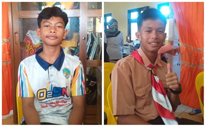 Dua Siswa KTT Jadi Juara di O2SN Kaltara Perwakilan Tana Tidung, Ini Perasaan Kelvin dan Ikhsan
