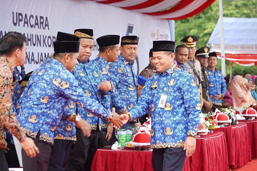 HUT Korpri Ke-53 di PPU, Sekda Tohar Tegaskan Pelayanan Mayarakat Harus Terdepan