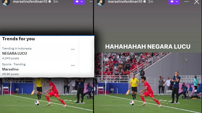 Marselino Ferdinan Panen Hujatan usai Tampil Buruk di Timnas U-23 Indonesia, Singgung Negara Lucu