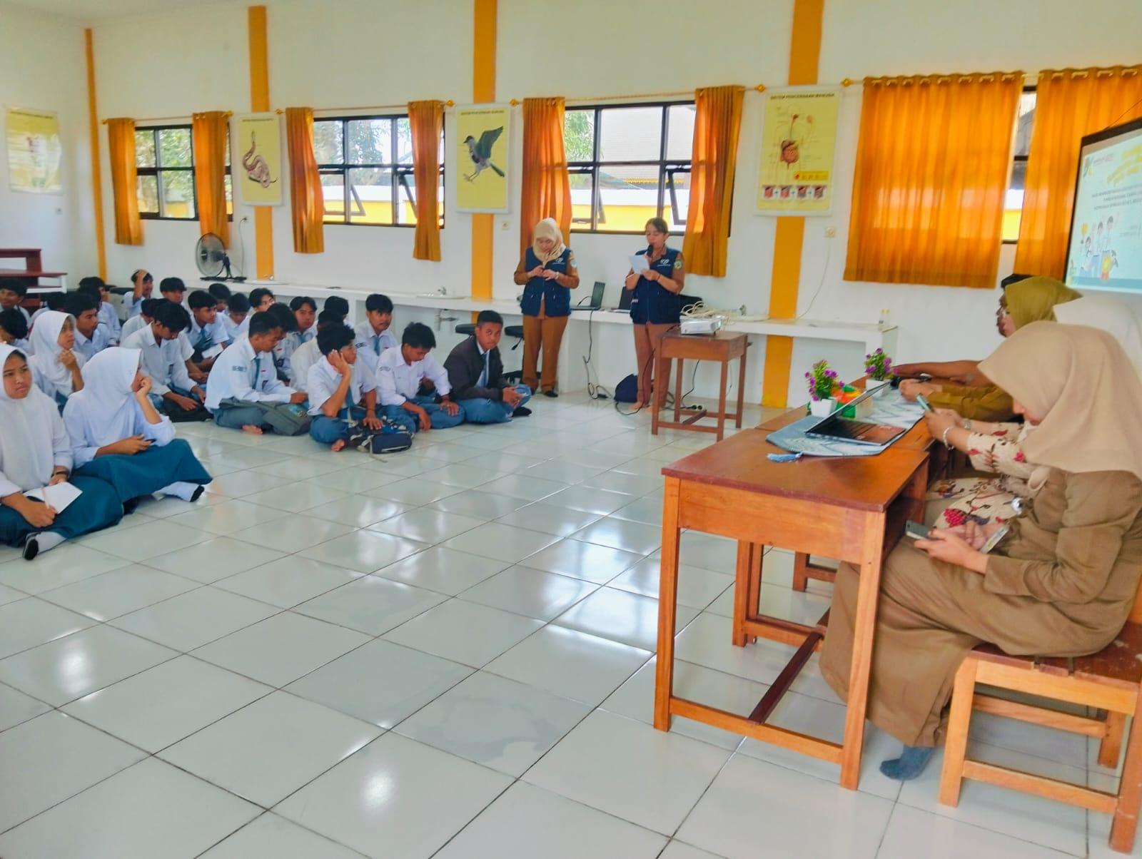 Sosialisasi Kesehatan Jiwa di Sekolah, Dinkes Tana Tidung Kaltara Tekankan Pencegahan Perundungan