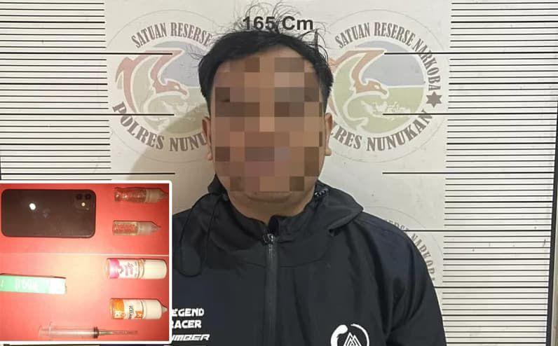 Polres Nunukan Bongkar Peredaran Ganja Sintetis Dalam Liquid Vape, Seorang Pria Diamankan