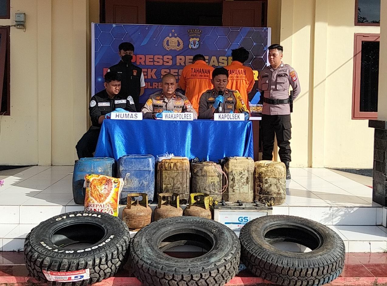 Dua Tersangka di Tana Tidung Ini, Gunakan Hasil Curiannya Buat Judi Online dan Narkoba