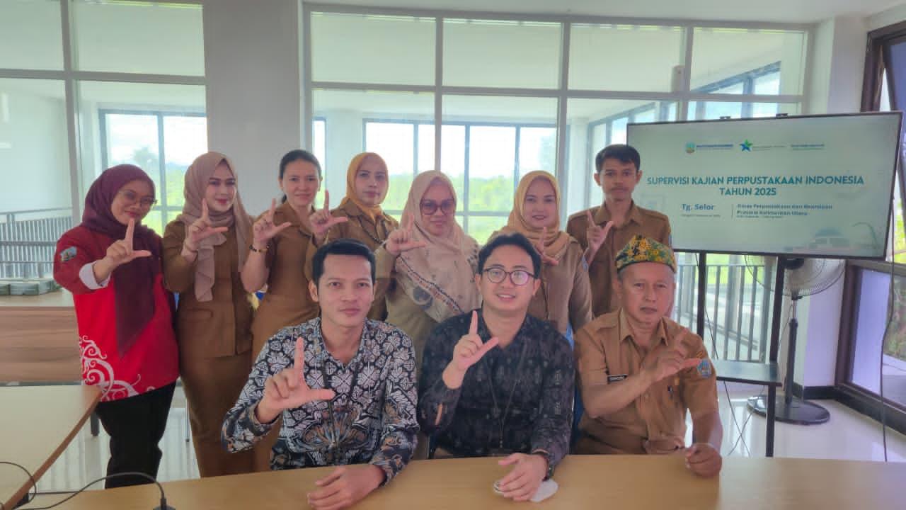 Jelang Survei IPLM dan TKM, Perpusnas dan DPK Kaltara Fasilitasi Supervisi Kajian Perpustakaan - Tribunkaltara.com