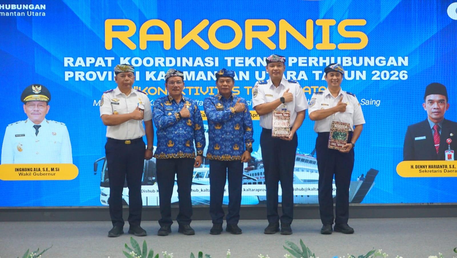 Rakornis Perhubungan 2026 Resmi Dibuka, Kaltara Fokus Perkuat Konektivitas hingga Perbatasan