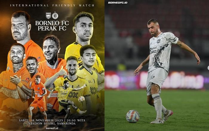 Borneo FC Jajal Kekuatan Klub Malaysia Sebelum Lawan Persis Solo di Liga 1, Wiljan Pluim Cs Menang?