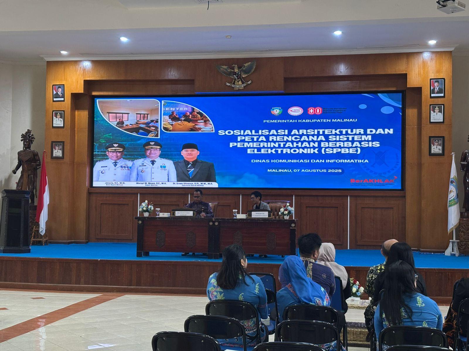 Pemkab Malinau Rampungkan Arsitektur dan Peta Rencana SPBE, Siap Terapkan Smart Government