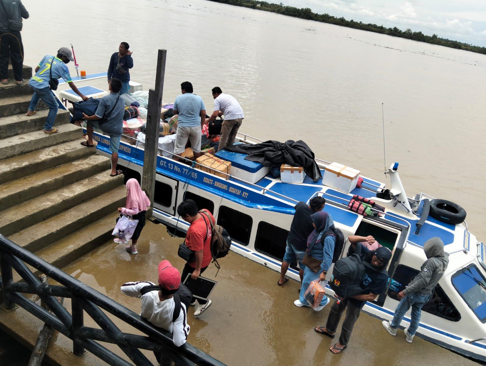 Empat Speedboat Reguler Siap Layani Keberangkatan Tana Tidung-Tarakan Hari Ini, Rabu 29 Oktober 2025