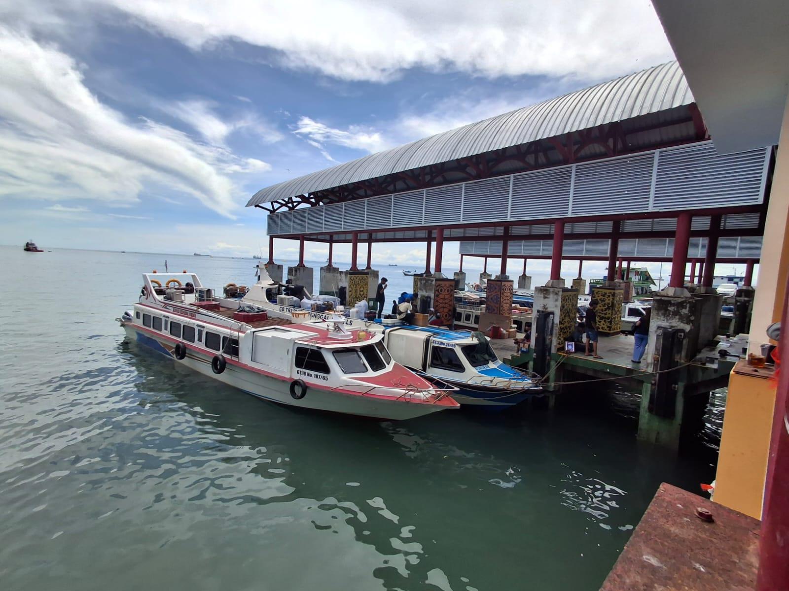Hari Ini Empat Speedboat Reguler dari Pelabuhan Tengkayu 1 Tarakan Menuju Bunyu, Cek Jadwalnya