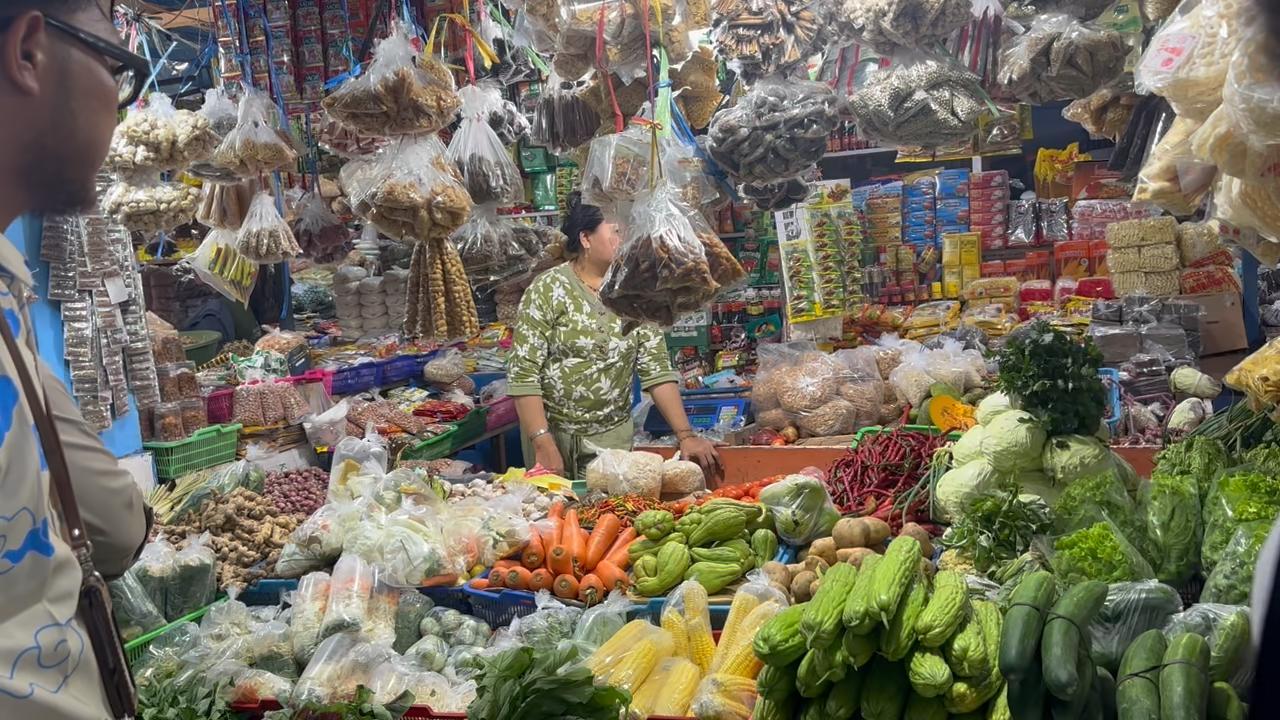 Tak Terdampak Kelangkaan BBM, Belum Ada Kenaikan Harga di Pasar Induk Malinau Kaltara