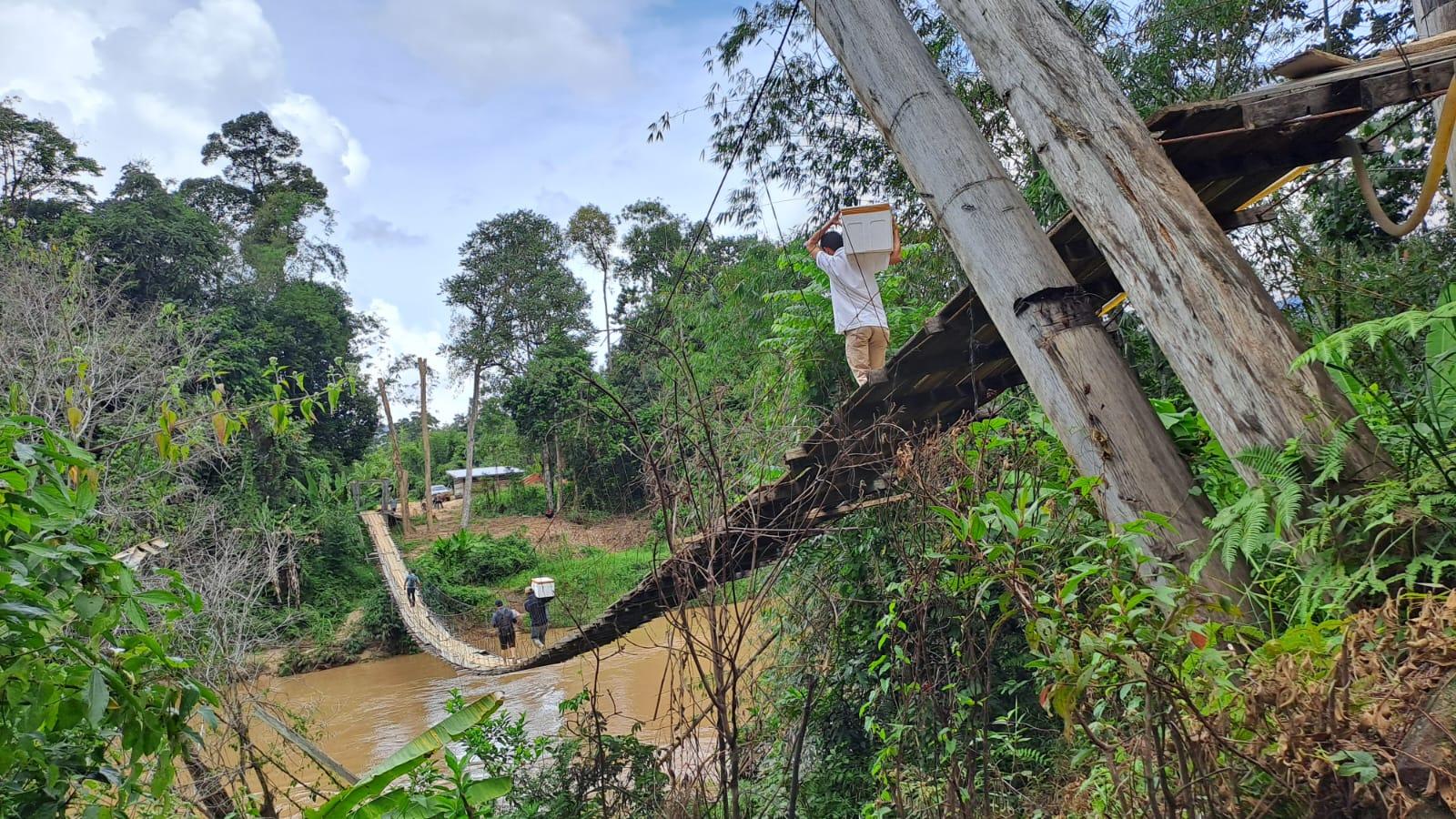 Target Dikerjakan Tahun Ini, Pembangunan Jembatan di Binuang Krayan Tengah Nunukan Sudah Diusulkan