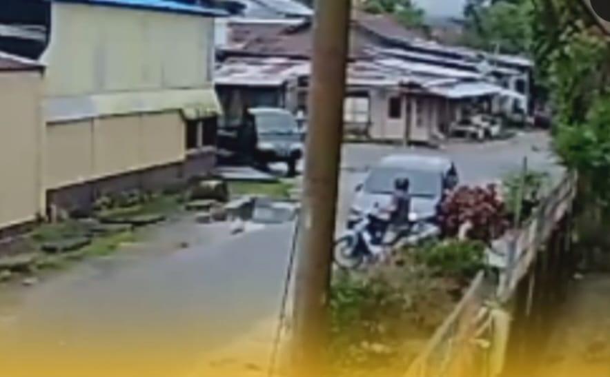 Terekam CCTV, Aksi Pencurian dengan Modus Pecah Kaca Mobil Terjadi di Tanjung Selor Kaltara
