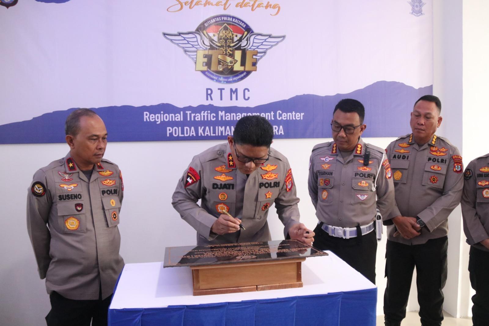 Kapolda Kaltara Resmikan Gedung RTMC, Siap Pantau Lalulintas, Tilang Elektronik Diberlakukan Oktober