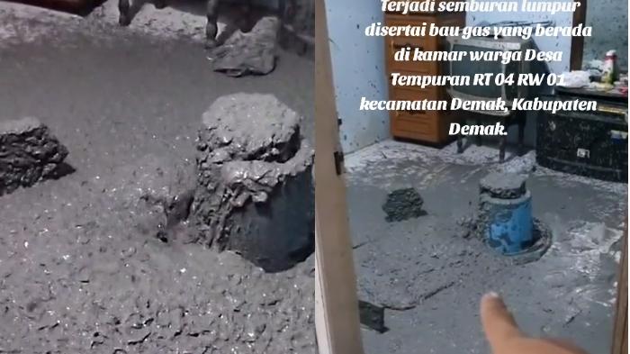 Viral Semburan Lumpur di Demak Jawa Tengah, Berawal dari Kamar hingga BPBD Turun Tangan
