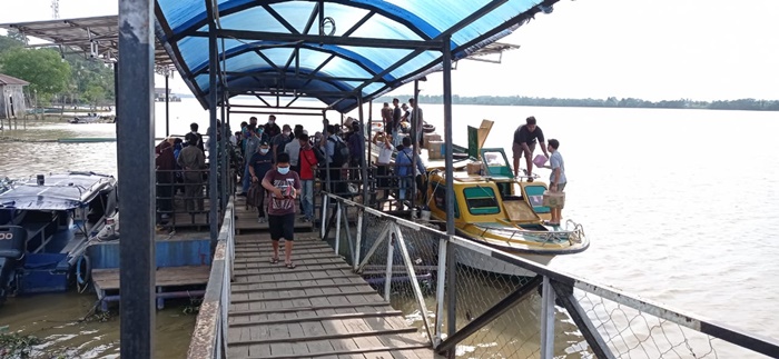 Aktivitas di Pelabuhan Tideng Pale Normal, Berikut Jadwal dan Tarif Speedboat Tana Tidung-Tarakan