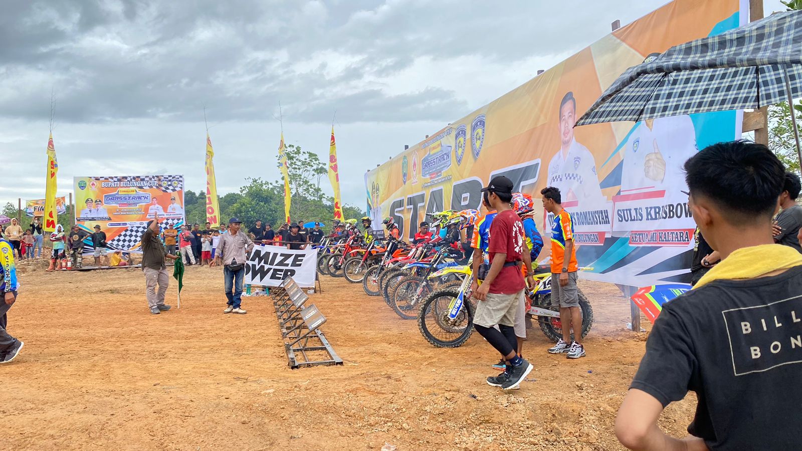 Diikuti Peserta dari Luar Kaltara, 55 Pebalap Ikut Serta Dalam Kejurnas Bupati Bulungan Cup 2022