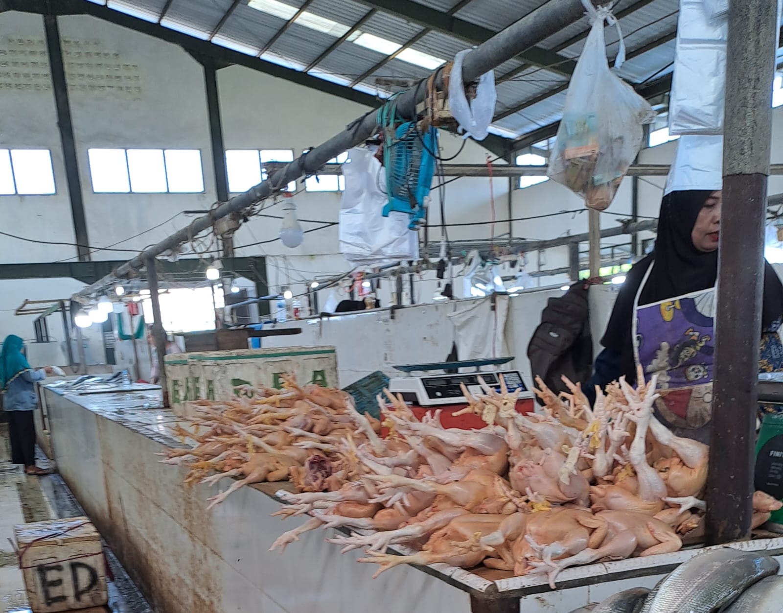 Pasca Idul Adha, Harga Ayam di Pasar Induk Tanjung Selor Rp 52.000 per Kg, Harga Daging Sapi Turun