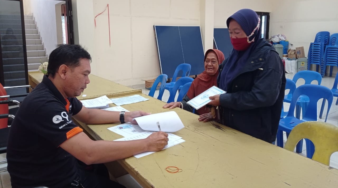 Gunakan Metode Jemput Bola, Kantor Pos Nunukan Salurkan Bantuan Sembako Rp 600 Ribu ke 2.510 KPM